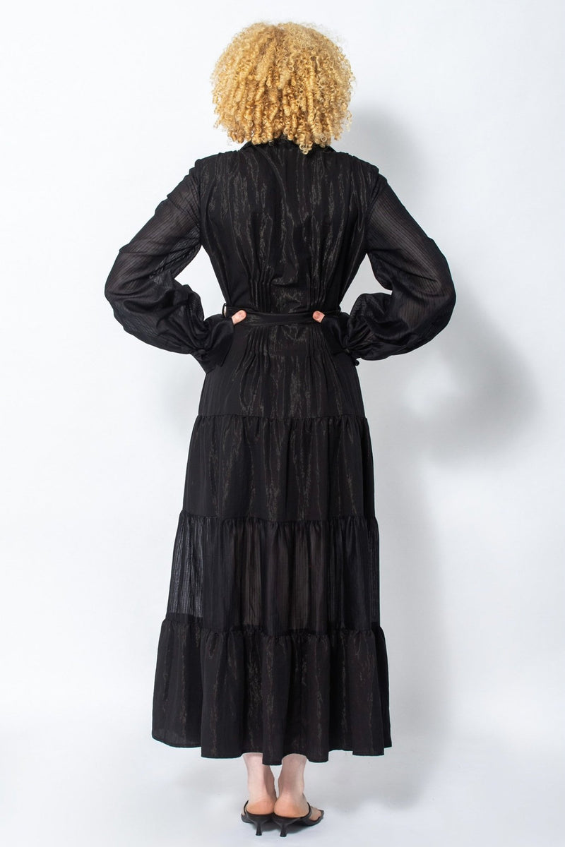 Xongisa black maxi dress - Judy Sanderson