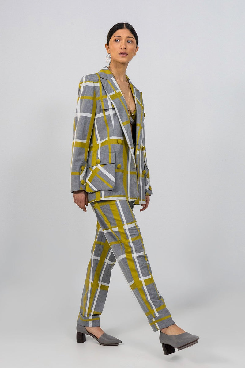 Evelyn Tailored double-breasted Blazer - Judy Sanderson