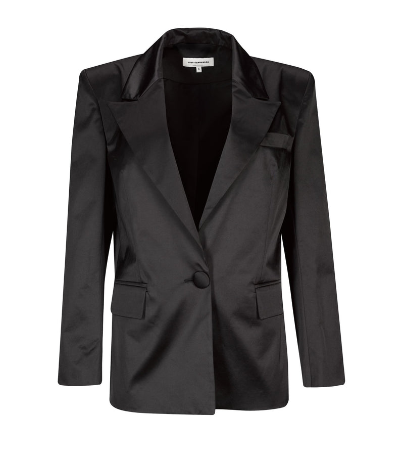 HANNA SATIN BLAZER - Judy Sanderson