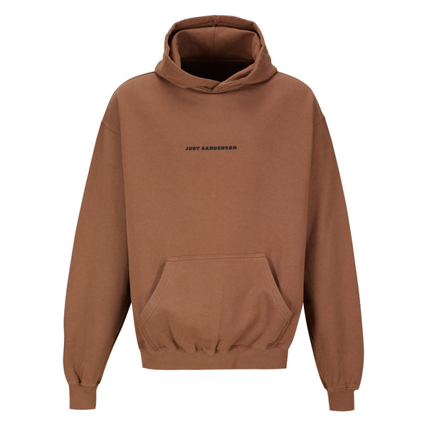 JUDY SANDERSON BROWN OVERSIZED HOODIE UNISEX - Judy Sanderson