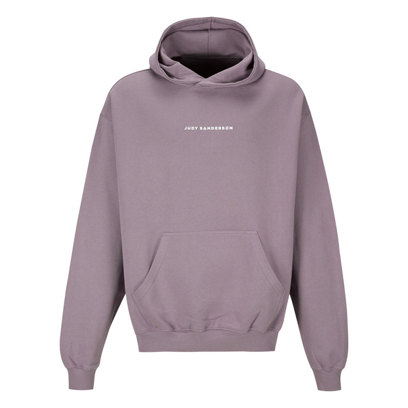 JUDY SANDERSON PURPLE OVERSIZED HOODIE UNISEX - Judy Sanderson