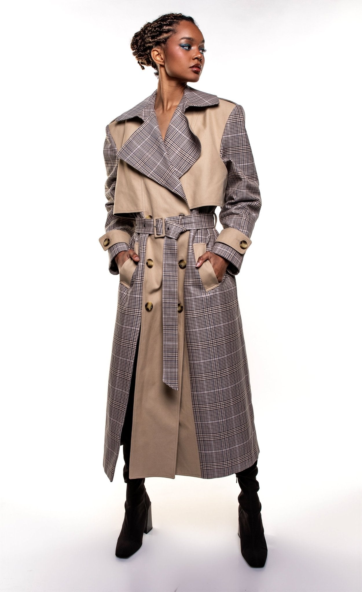 未使用級 タグ付✨HYKE 24SS UNIDYNE TRENCH COAT KHAYA TRENCH COAT – Judy Sanderson