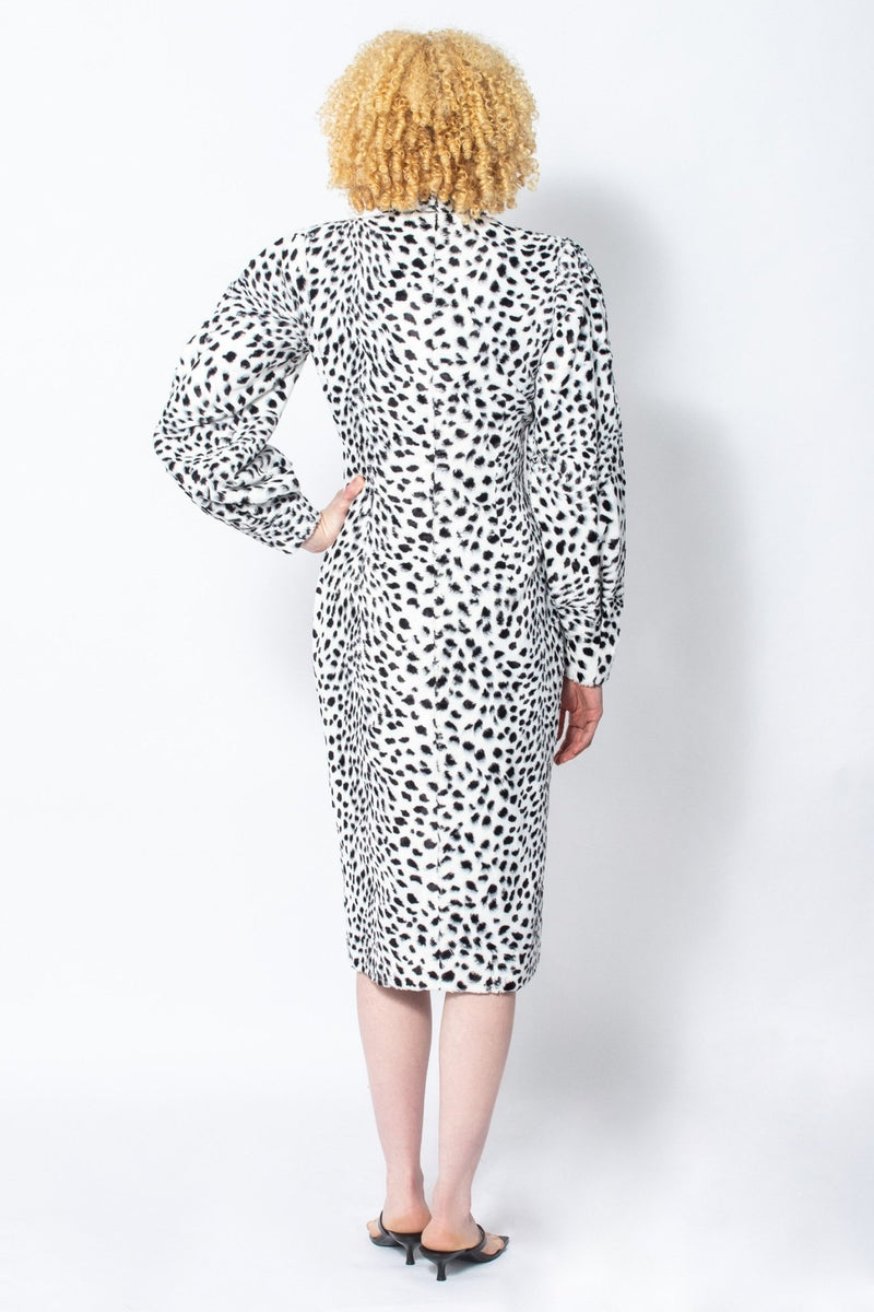 Limited Edition Xinkakaka velvet midi dress - Judy Sanderson