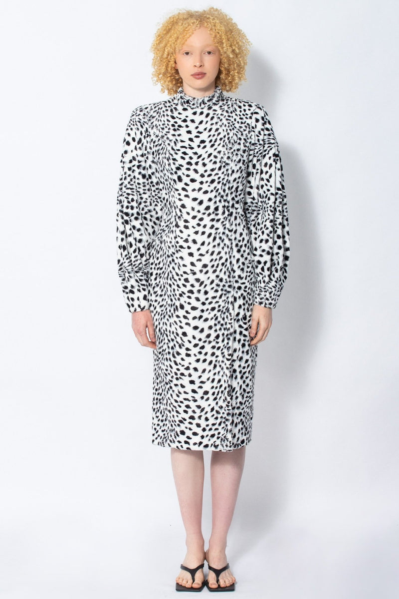 Limited Edition Xinkakaka velvet midi dress - Judy Sanderson