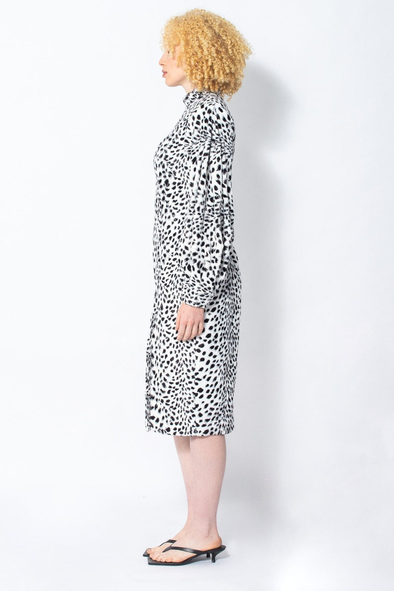 Limited Edition Xinkakaka velvet midi dress - Judy Sanderson