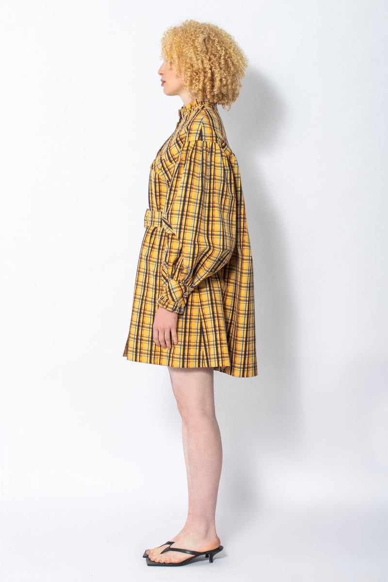 Makwerhu cotton mini dress - Judy Sanderson