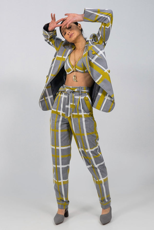 Masebotsana High-rise Pants - Judy Sanderson