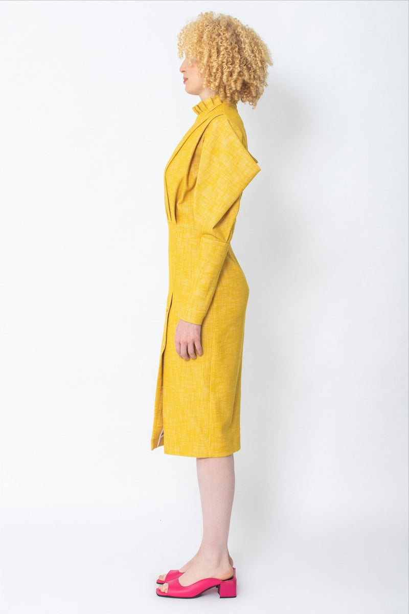 Mbhuri Preppy Cotton Dress - Judy Sanderson