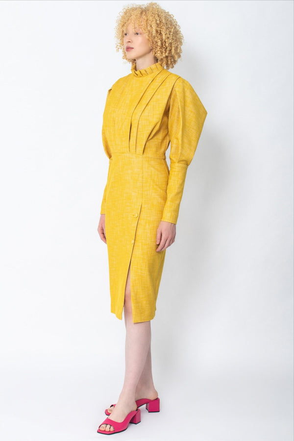 Mbhuri Preppy Cotton Dress - Judy Sanderson