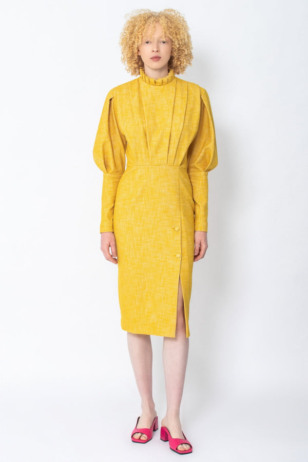 Mbhuri Preppy Cotton Dress - Judy Sanderson