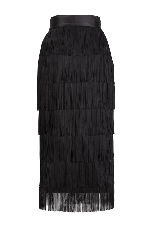 NILA fringe skirt - Judy Sanderson