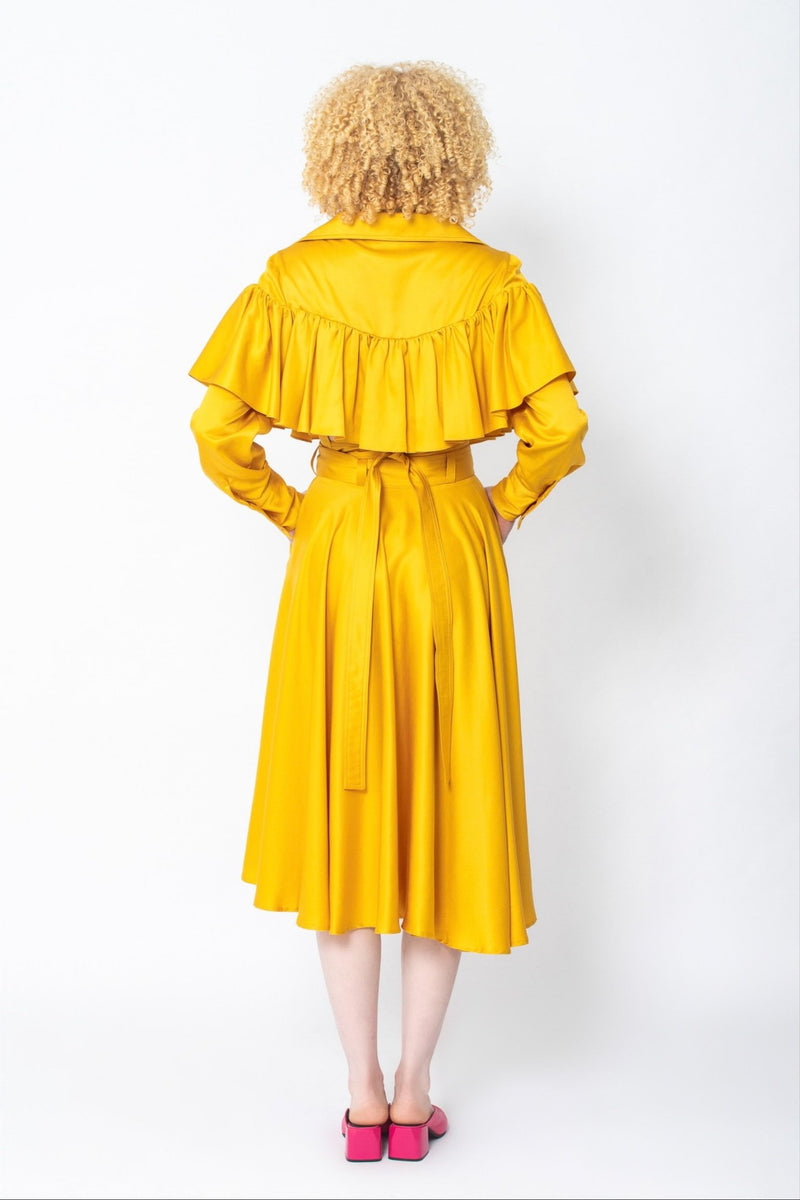 Nsuku lyocell trench skirt - Judy Sanderson