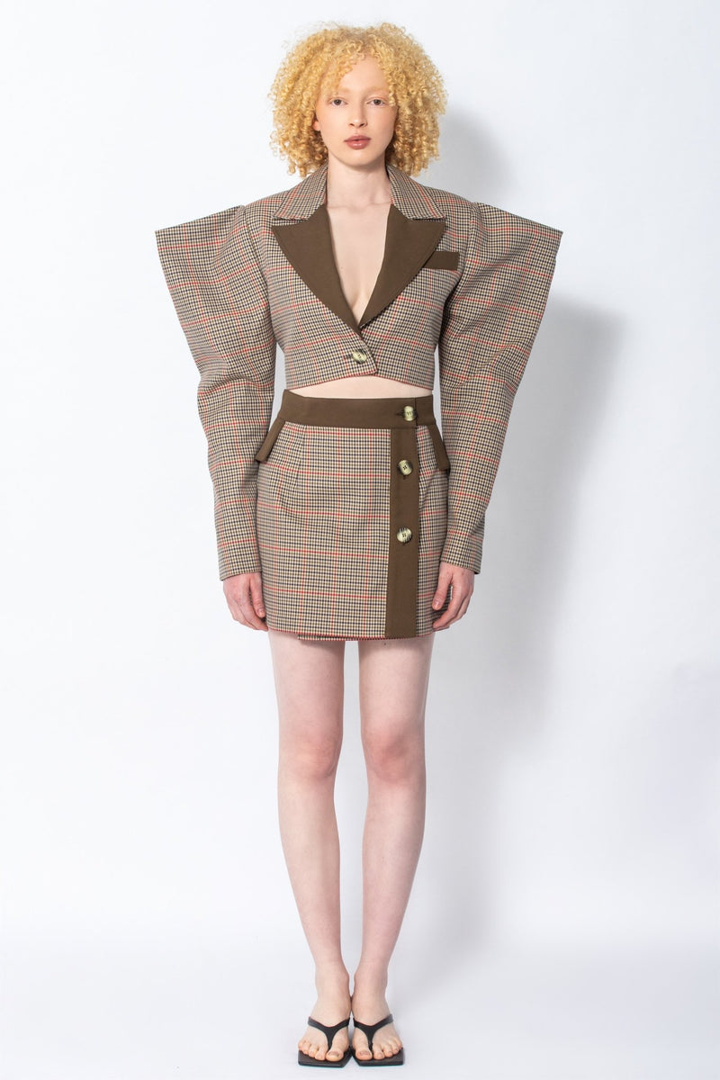 Ntsako cotton wrap skirt - Judy Sanderson