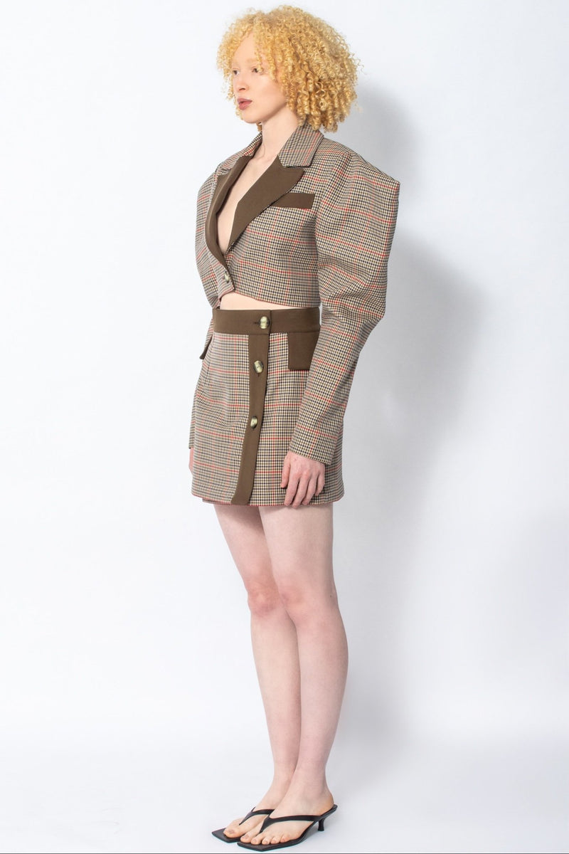 Ntsako cotton wrap skirt - Judy Sanderson