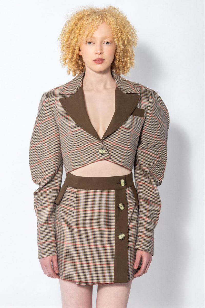 Ntsako cotton wrap skirt - Judy Sanderson