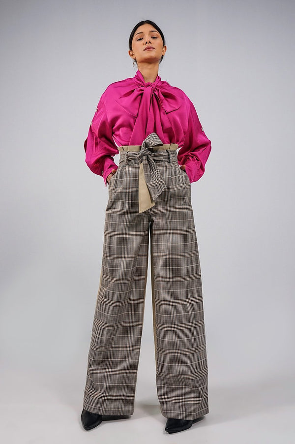 Nwajongweni high-rise wide-leg Pants - Judy Sanderson