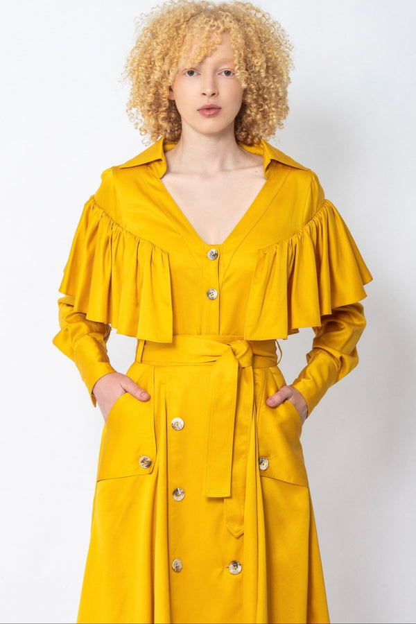 Phaphatani lyocell open back shirt - Judy Sanderson