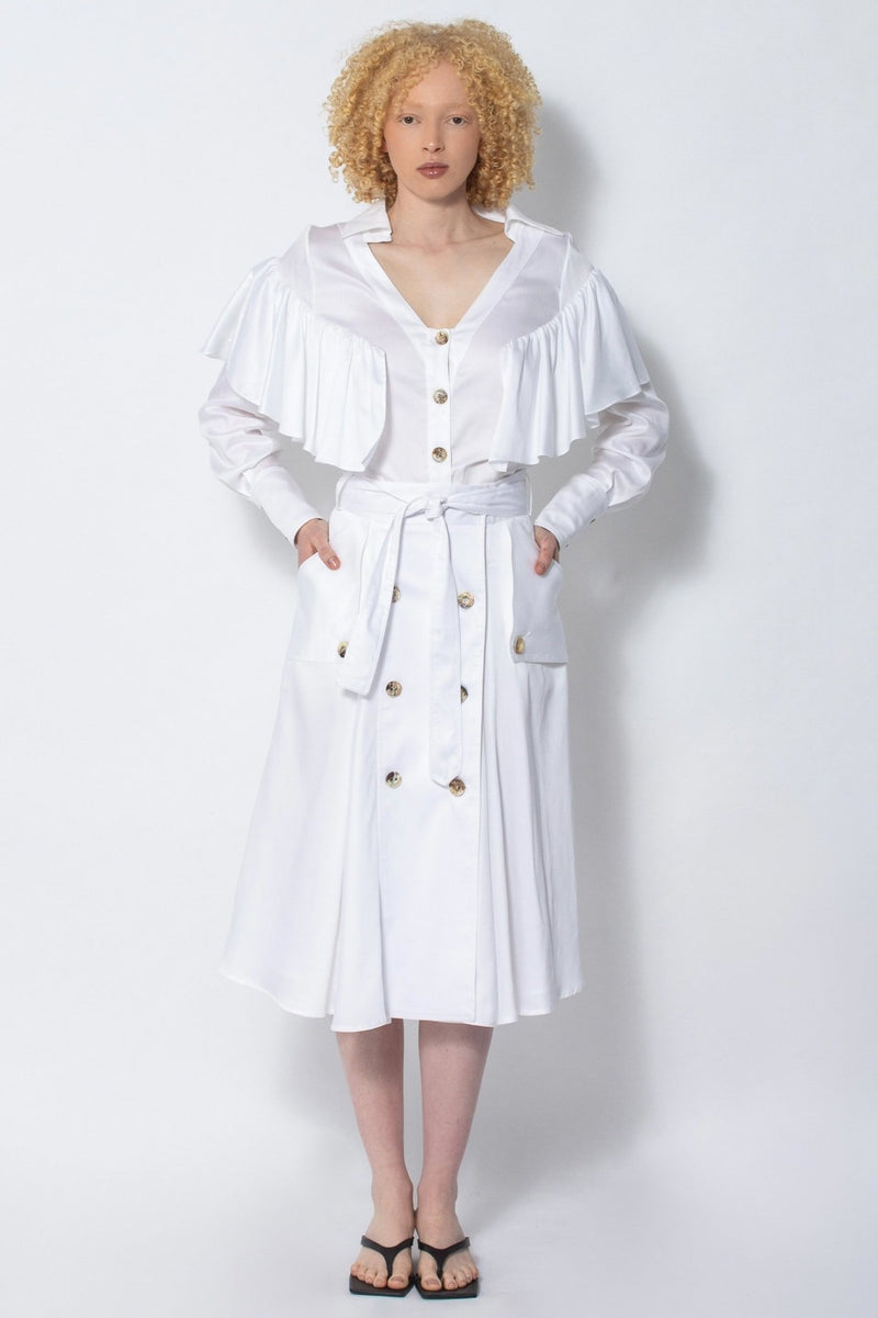 Phaphatani open back shirt - Judy Sanderson
