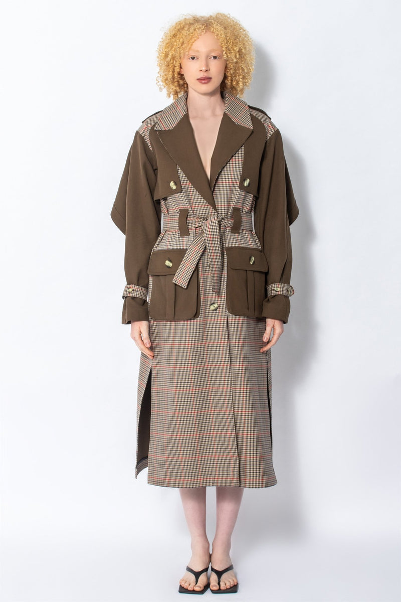 Tati cotton Trench coat - Judy Sanderson