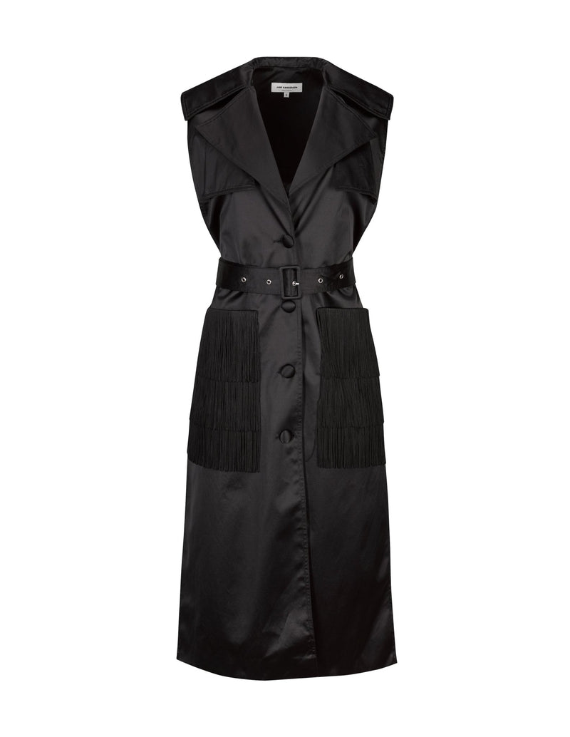 TIMMY SLEEVELESS TRENCH DRESS - Judy Sanderson