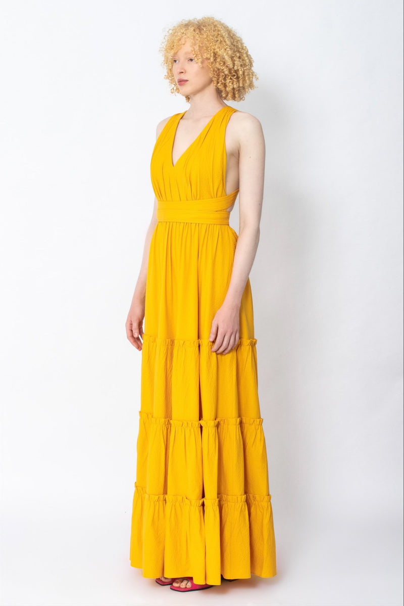 Vulombe low back maxi dress - Judy Sanderson