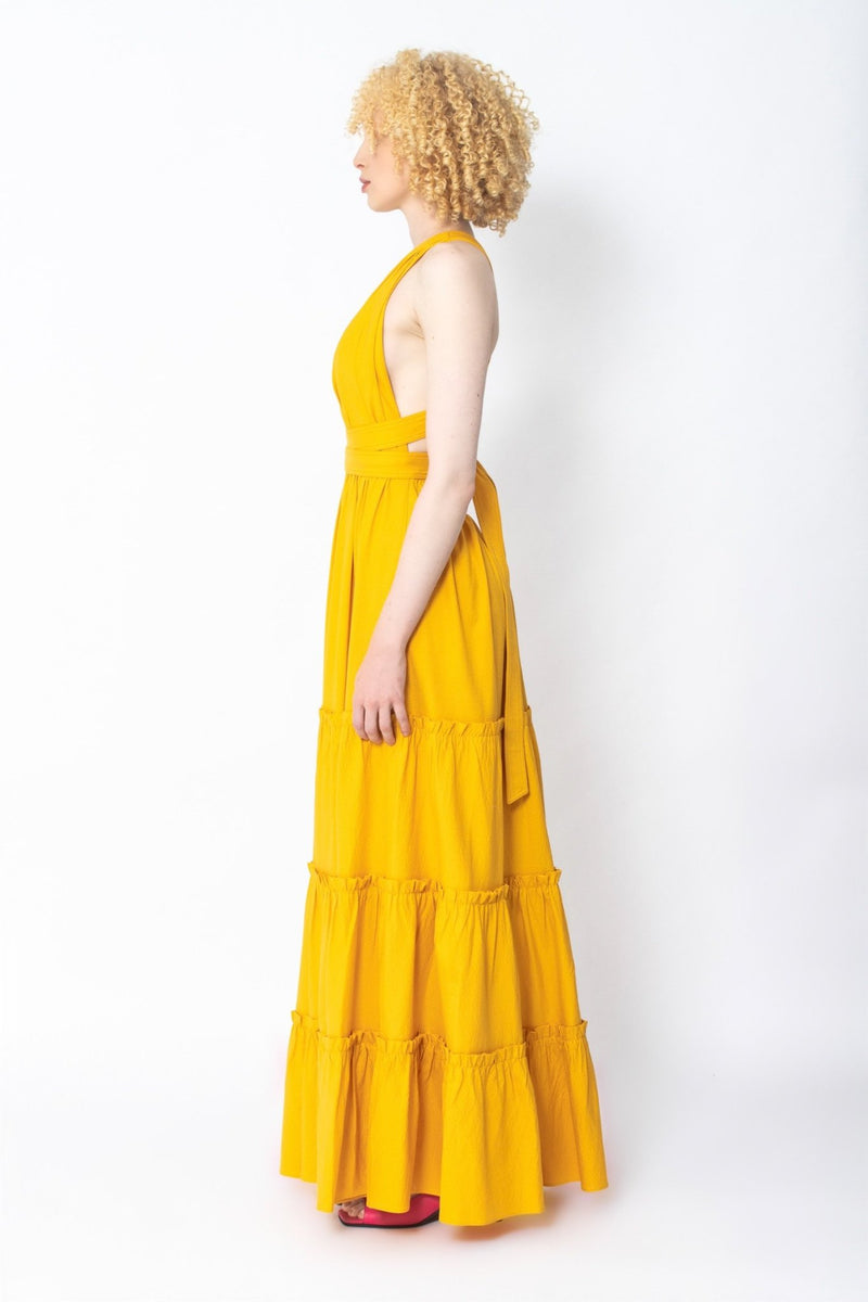 Vulombe low back maxi dress - Judy Sanderson
