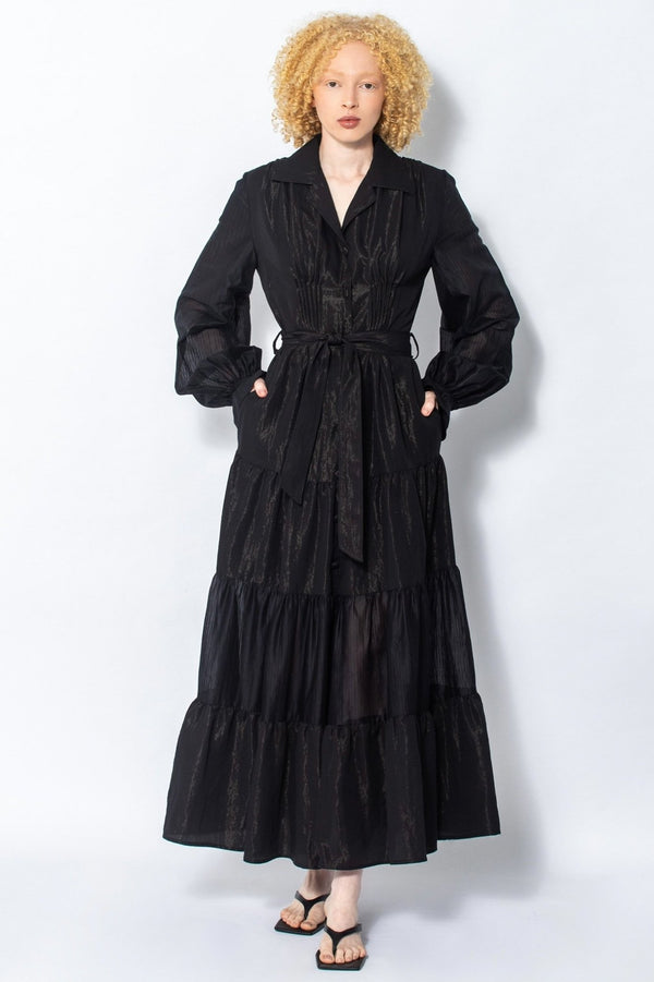 Xongisa black maxi dress - Judy Sanderson