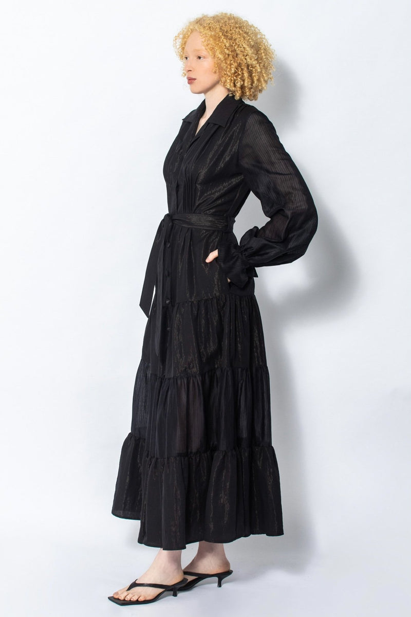 Xongisa black maxi dress - Judy Sanderson