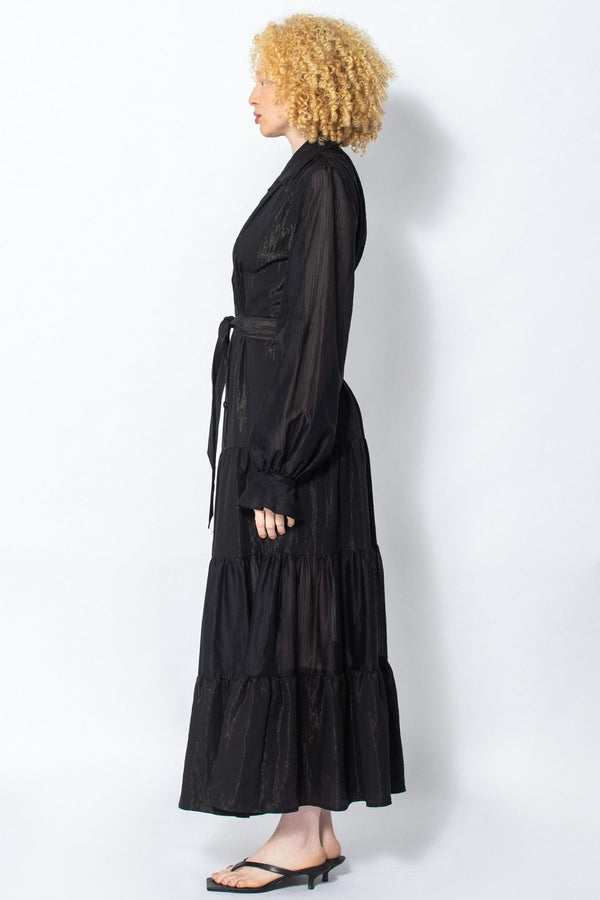 Xongisa black maxi dress - Judy Sanderson