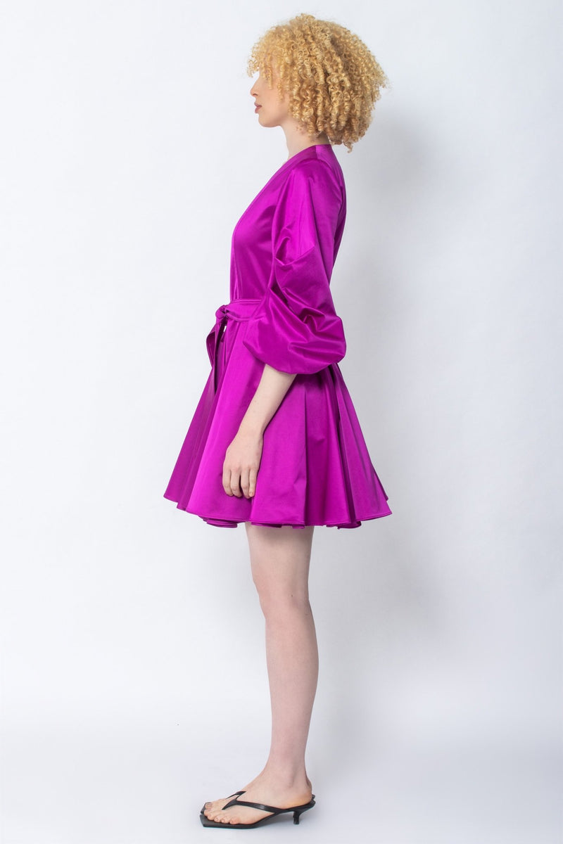 Xongisa cotton blend mini dress - Judy Sanderson
